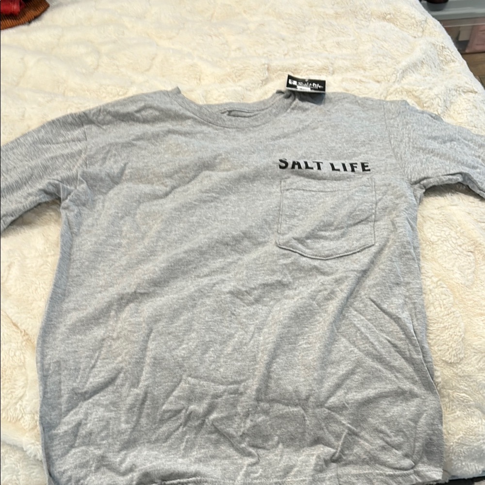 Salt Life Gray Men's Shirt
